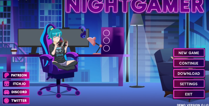 nightgamer网瘾少女