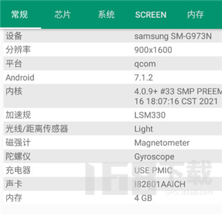 Device Info HW