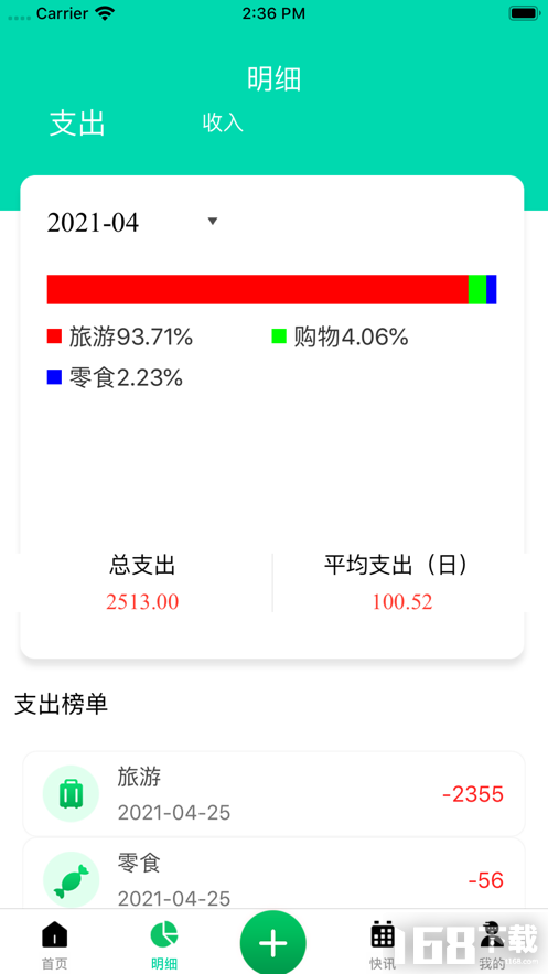 甜屋生活记账