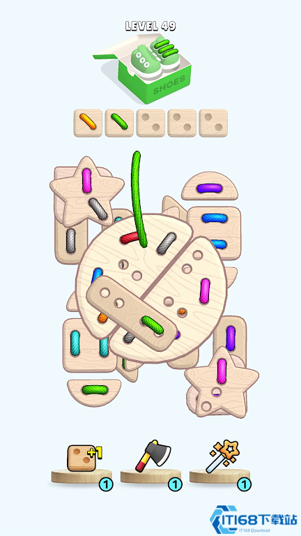 搭配系带鞋